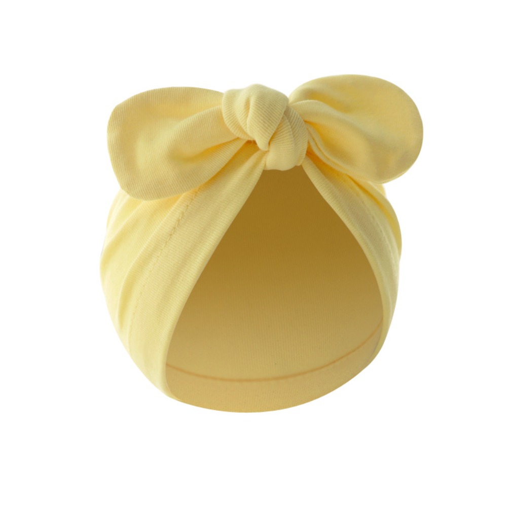 Infant Beanie Hat With Ears - Bebek kız erkek şapka sevimli çiçek