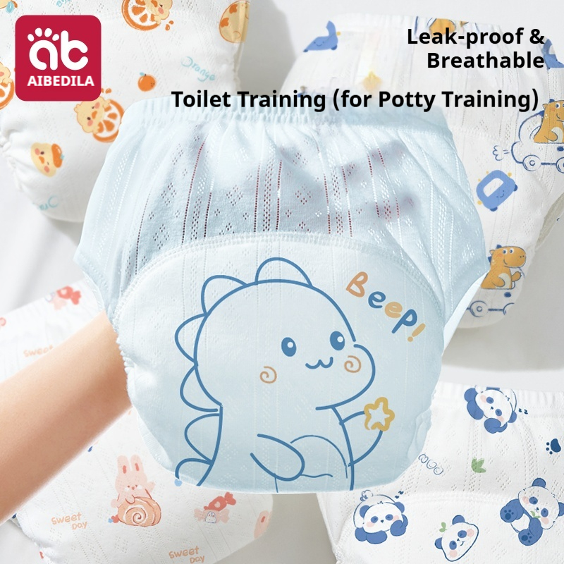 Toddler Training Pants Leak Proof - Yaz Bebek Lazımlık Eğitimi Pantolonları Yıkanabilir