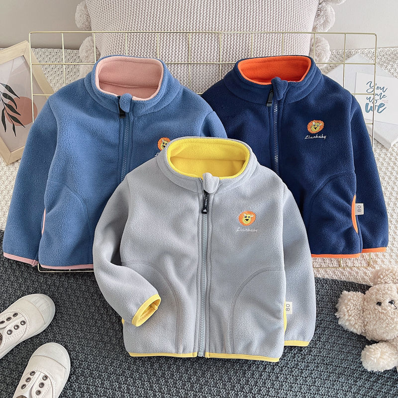 Toddler Boy Winter Fleece Jacket - 2026 Yeni Çocuk Erkek ve Kız