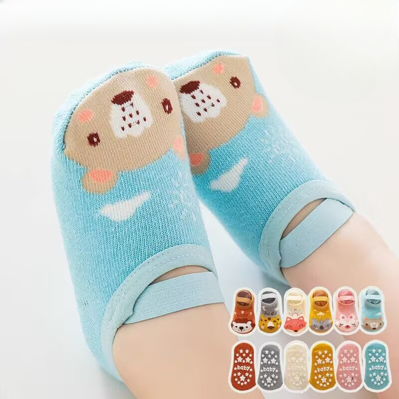 Unisex Baby Socks Non Slip - 0-3Years Yenidoğan Bebek Kız Erkek Çorap