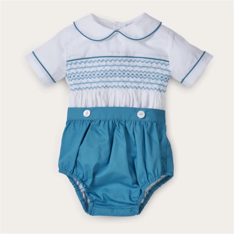 Baby Boy Suit Set Baptism - 0-6 Yaş Yazlık Erkek Bebek El
