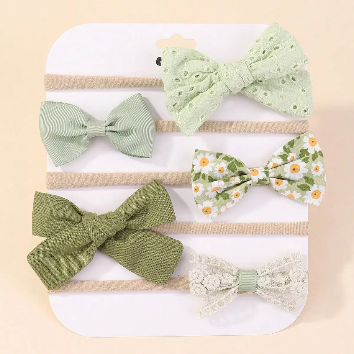 Baby Gear - 5 adet/takım bebek elastik kafa bandı