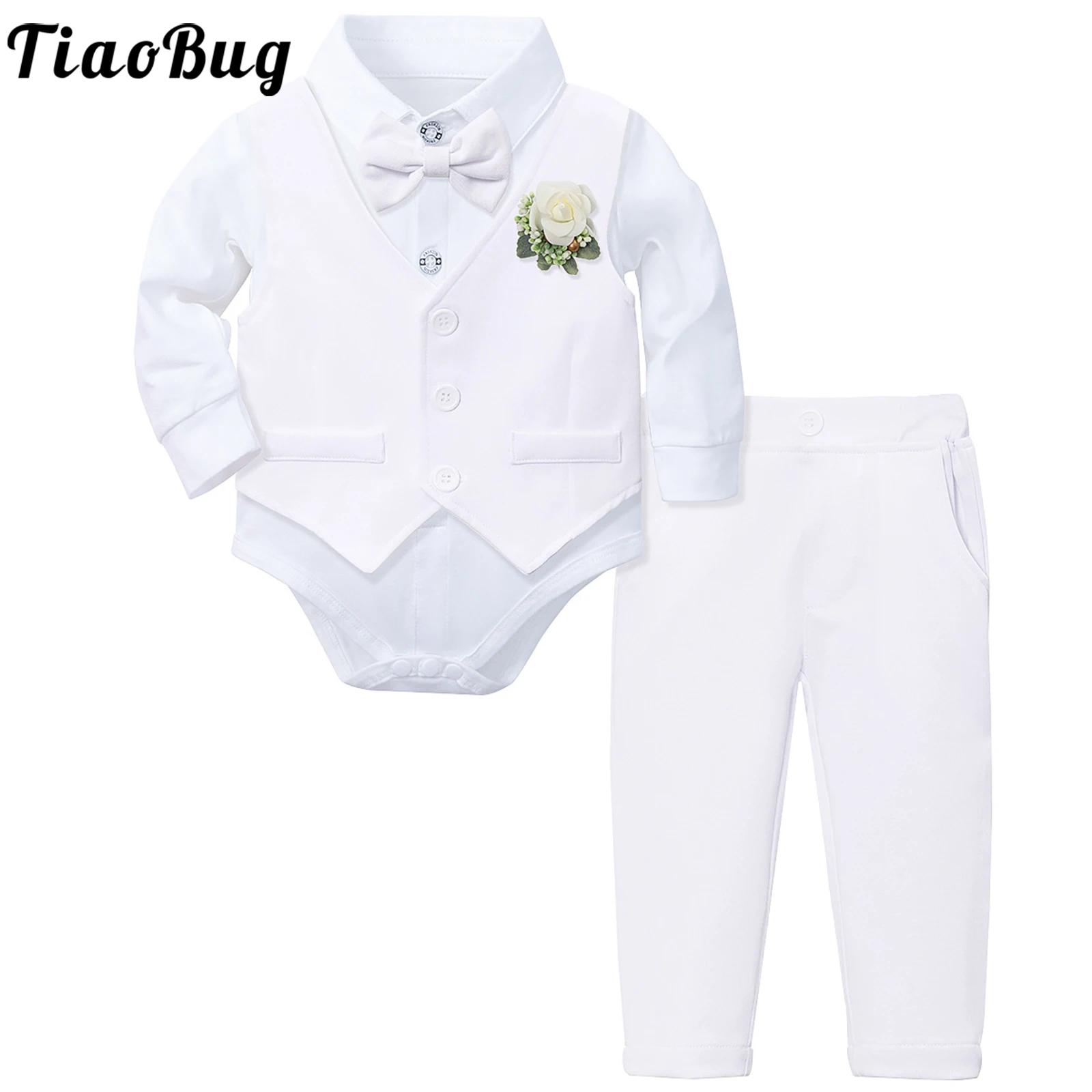 Baby Boy Suit Set Baptism - Yenidoğan Bebek Erkek Vaftiz Elbise Beyefendi