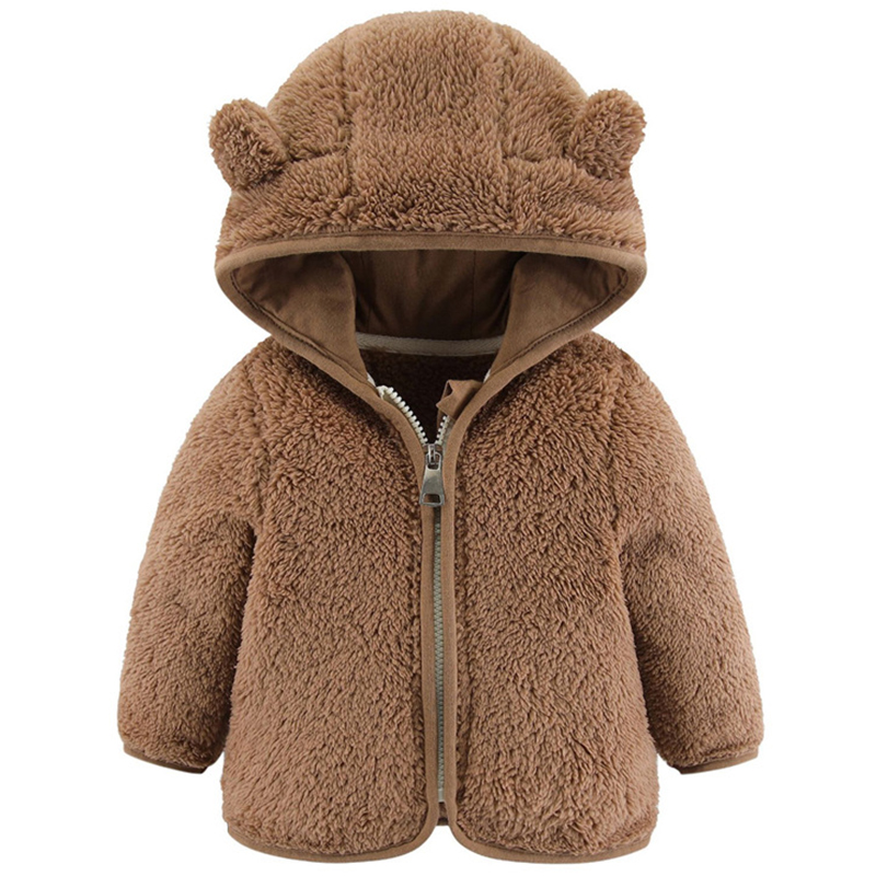 Toddler Boy Winter Fleece Jacket - Sonbahar bebek giyim kış yenidoğan erkek