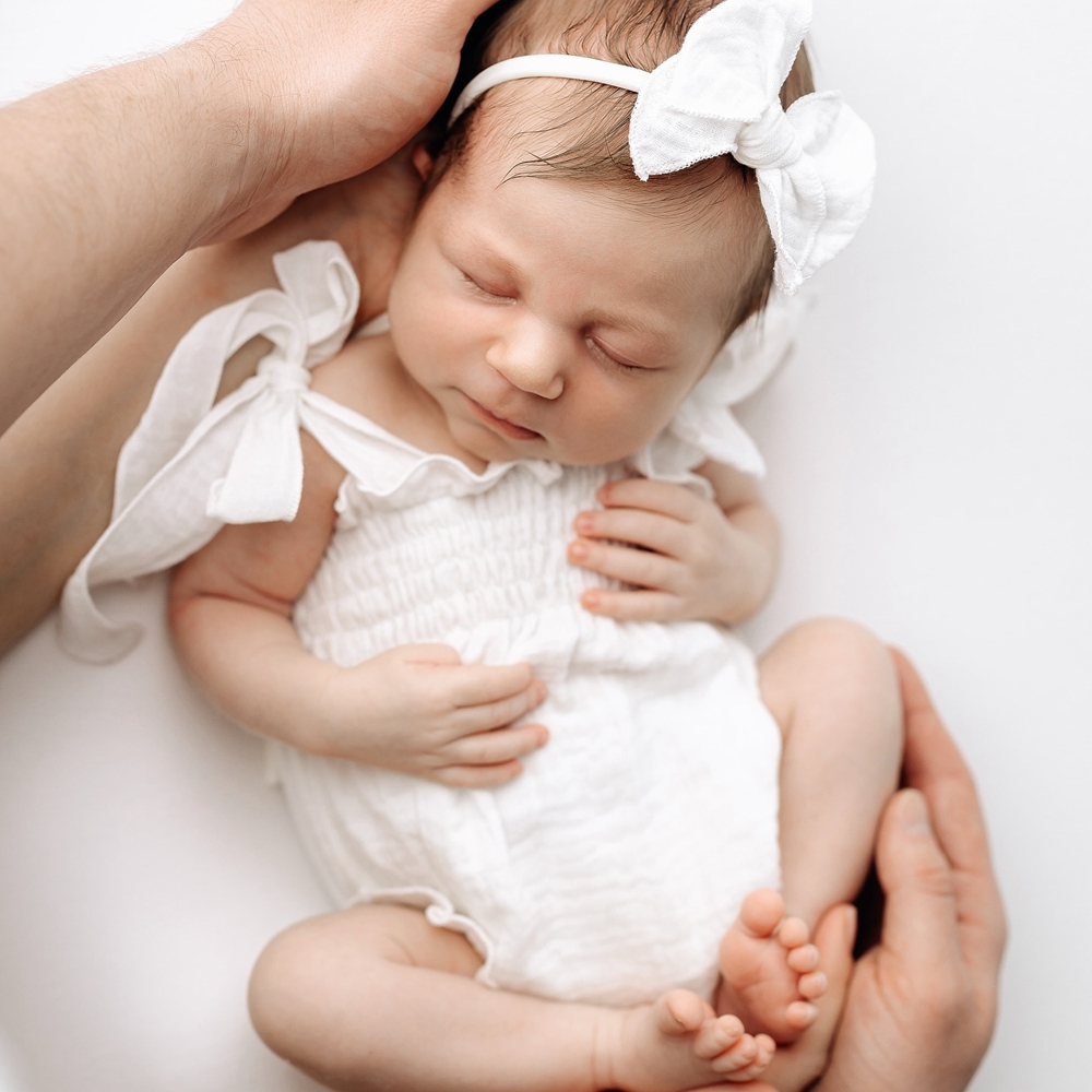 Infant Photography Props Outfit - Yumuşak Yenidoğan Fotoğraf Sahne Malzemeleri Beyaz
