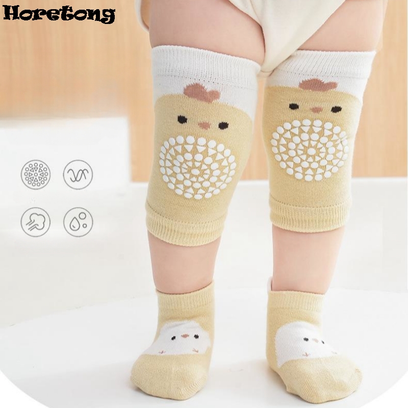 Unisex Baby Socks Non Slip - Bebek Yazlık Nefes Alabilen Emekleme Dizlikleri