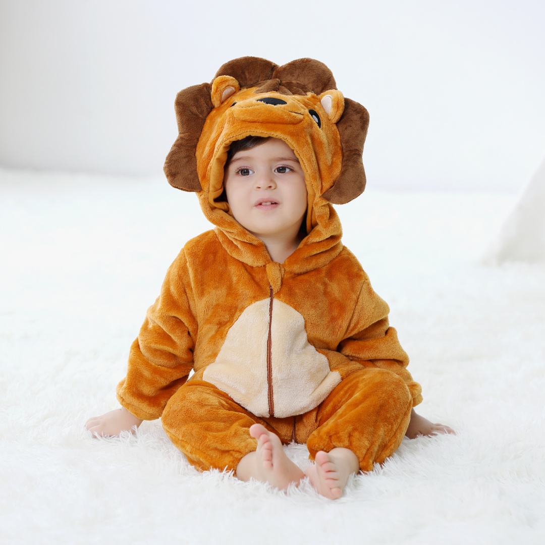 Yenidoğan Bebek Sevimli Aslan  - Cotton Baby Onesies Zipper incelemesi ve fiyatı