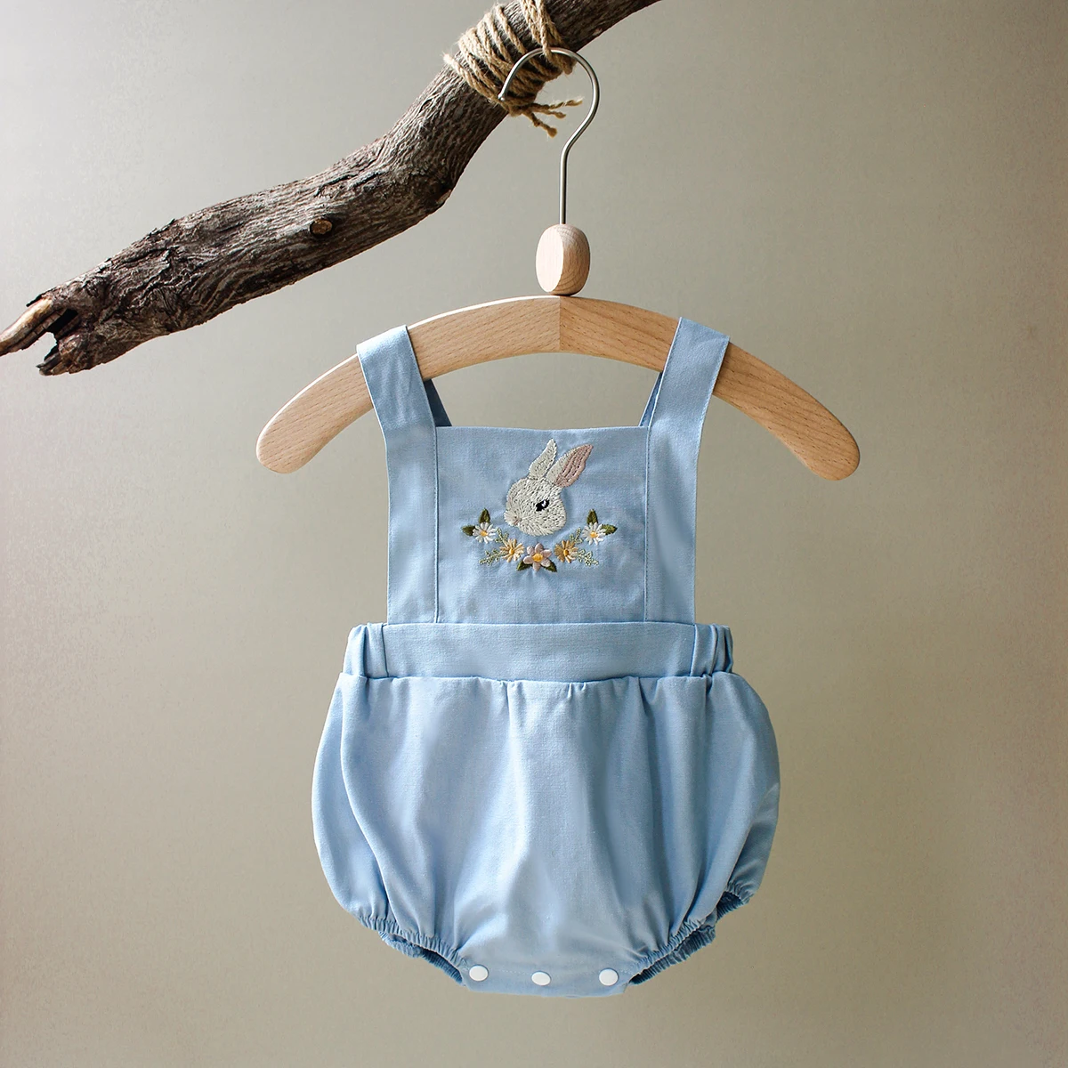 Yaz Yenidoğan Bebek Kız Tulum  - Baby Summer Linen Sleeveless Jumpsuit incelemesi ve fiyatı