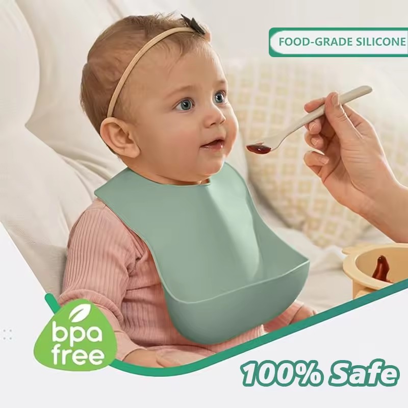Bebek Silikon Tepsi Önlüğü Su  - Waterproof Baby Bibs Silicone incelemesi ve fiyatı