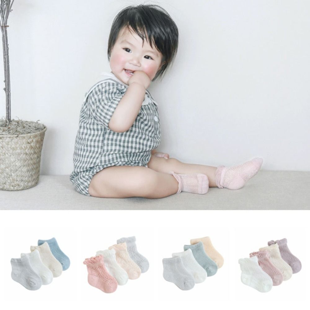 4 Çift Tatlı Pamuklu Bebek Fır - Unisex Baby Socks Non Slip incelemesi ve fiyatı