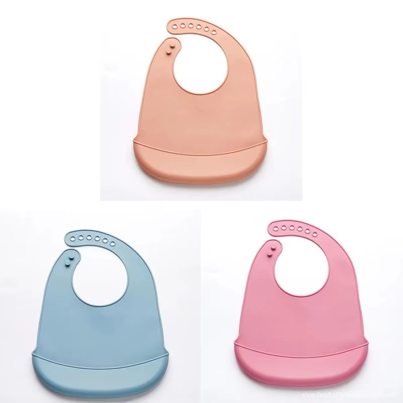 1/3 adet bebek önlüğü ayarlana - Waterproof Baby Bibs Silicone incelemesi ve fiyatı