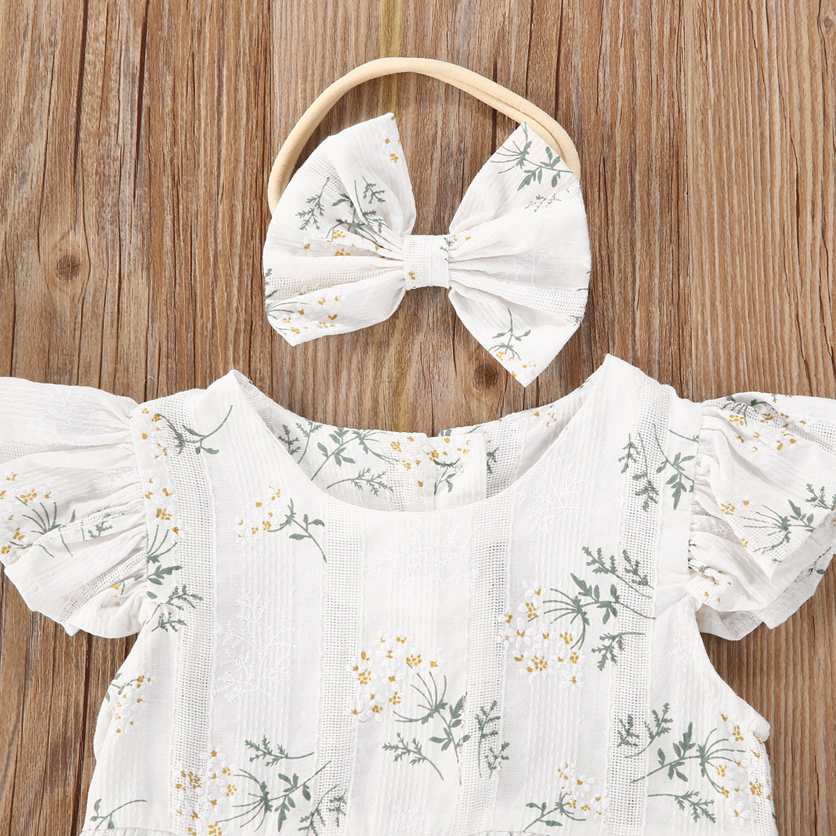 Yenidoğan Bebek Bebek Kız Romp - Newborn Baby Girl Romper Floral incelemesi ve fiyatı