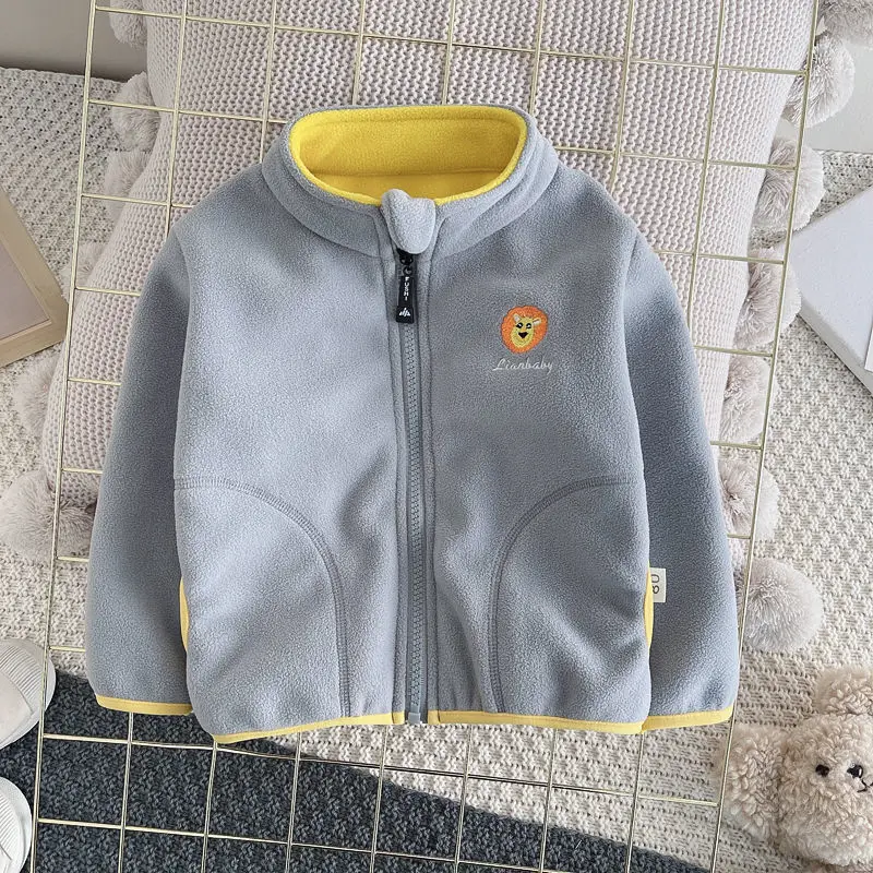 Yeni Çocuk Erkek Kız Polar Pol - Toddler Boy Winter Fleece Jacket incelemesi ve fiyatı