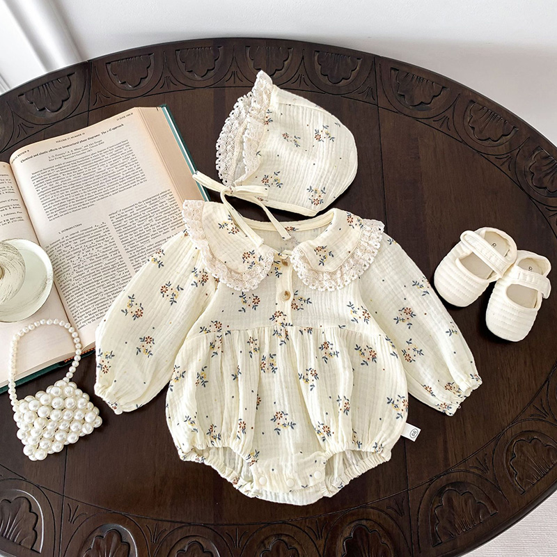 2025 Bahar Yenidoğan Bebek Beb - Newborn Baby Girl Romper Floral incelemesi ve fiyatı