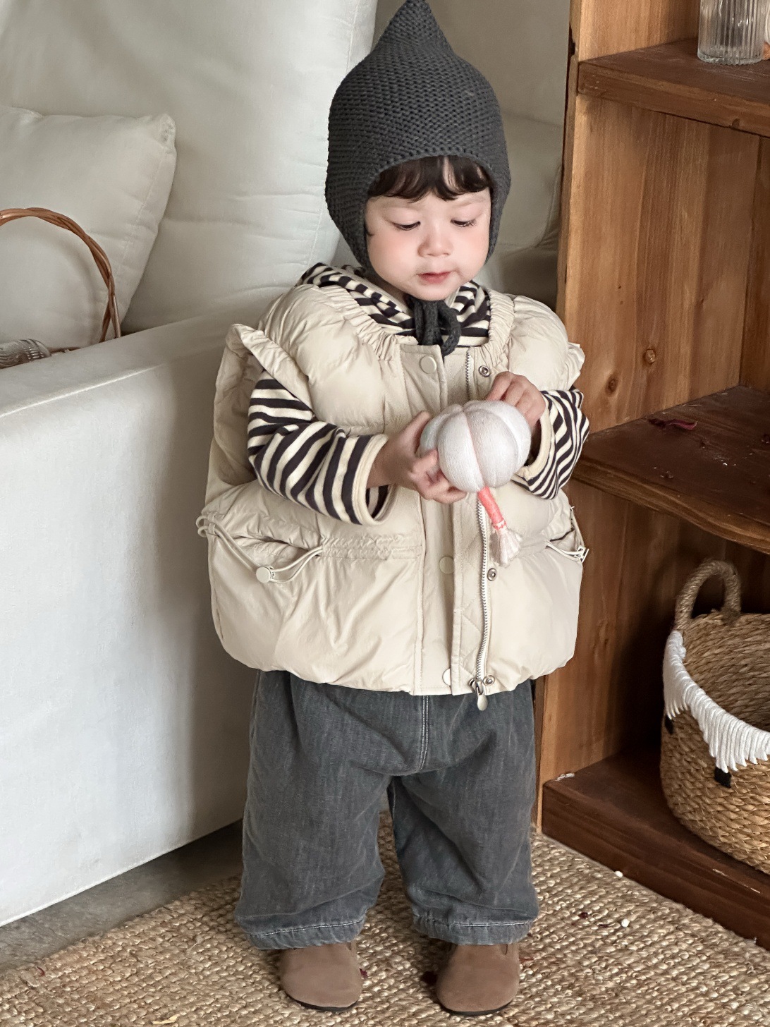 Bebek Kız Sıcak Hırka Erkek Gü - Toddler Boy Winter Fleece Jacket incelemesi ve fiyatı