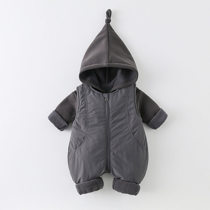 Kışlık Kalın Pamuklu Bebek Tul - Cotton Baby Onesies Zipper incelemesi ve fiyatı