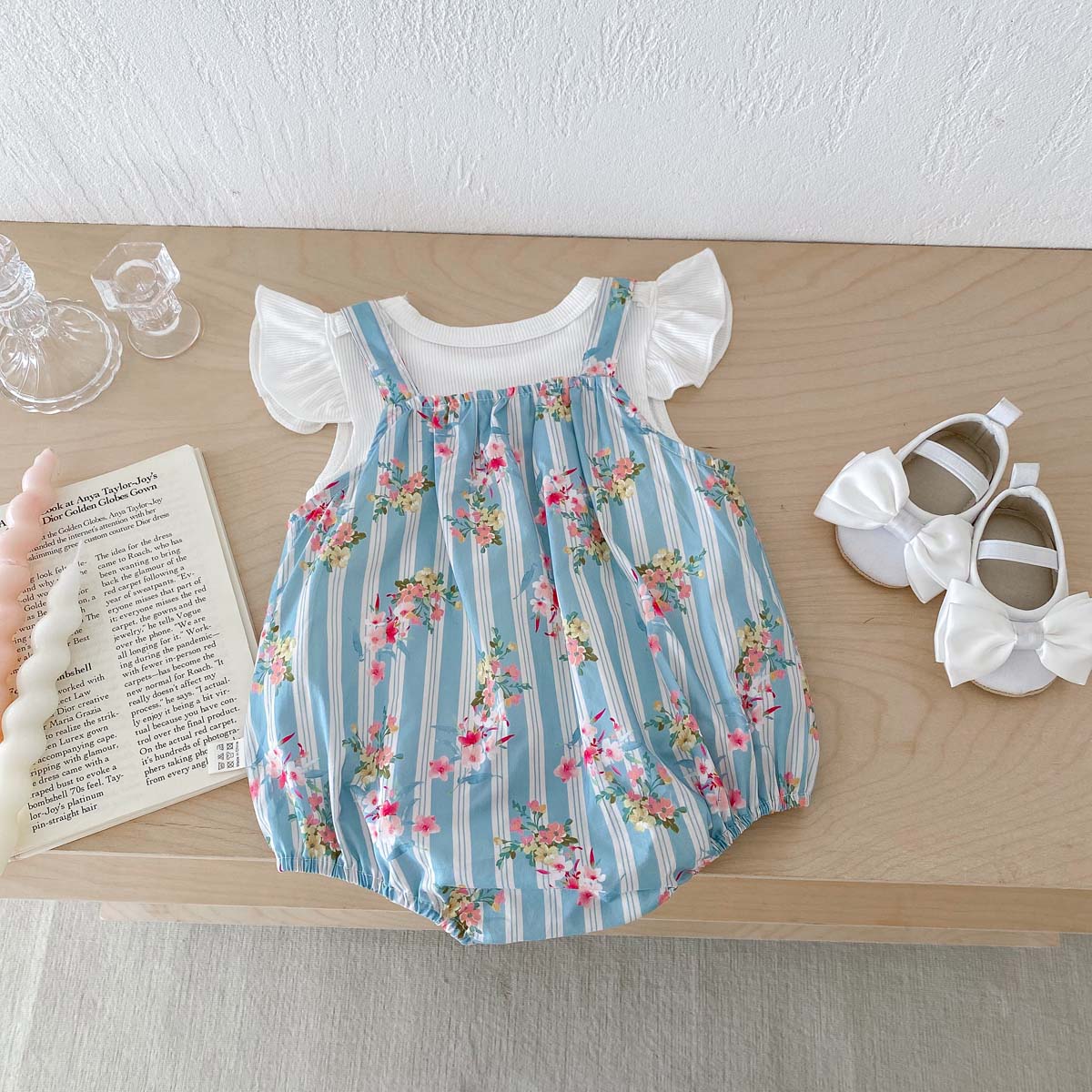 2 adet yenidoğan giysileri beb - Newborn Baby Girl Romper Floral incelemesi ve fiyatı