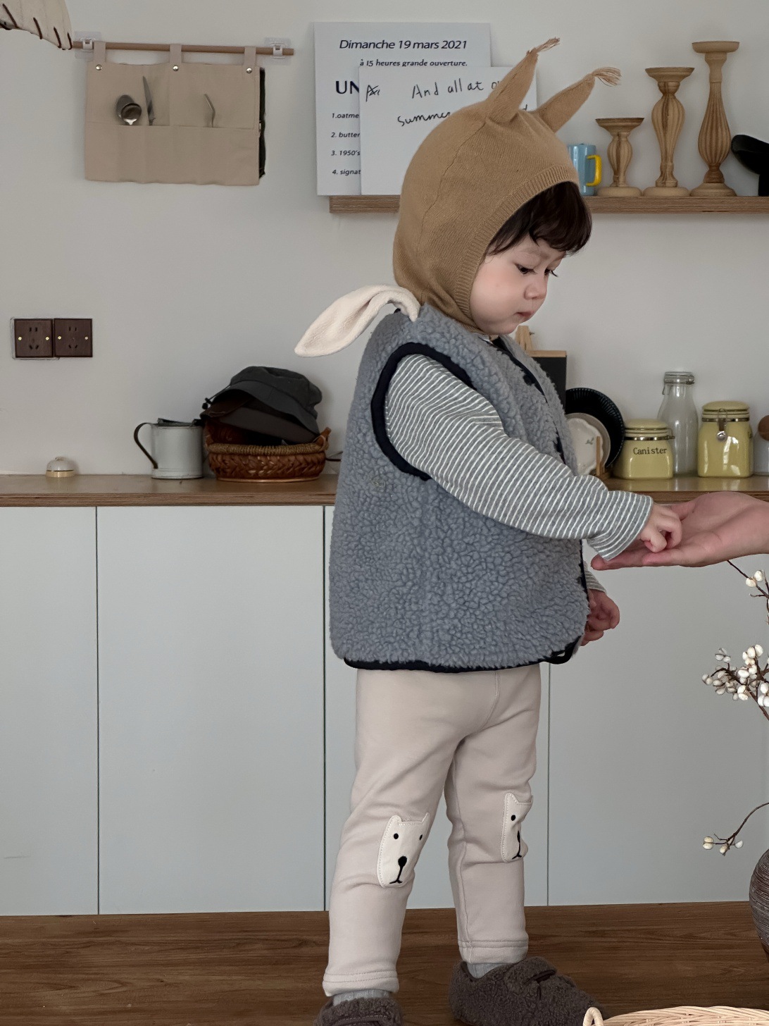2025 Kış Yeni Bebek Kolsuz Pel - Toddler Boy Winter Fleece Jacket incelemesi ve fiyatı