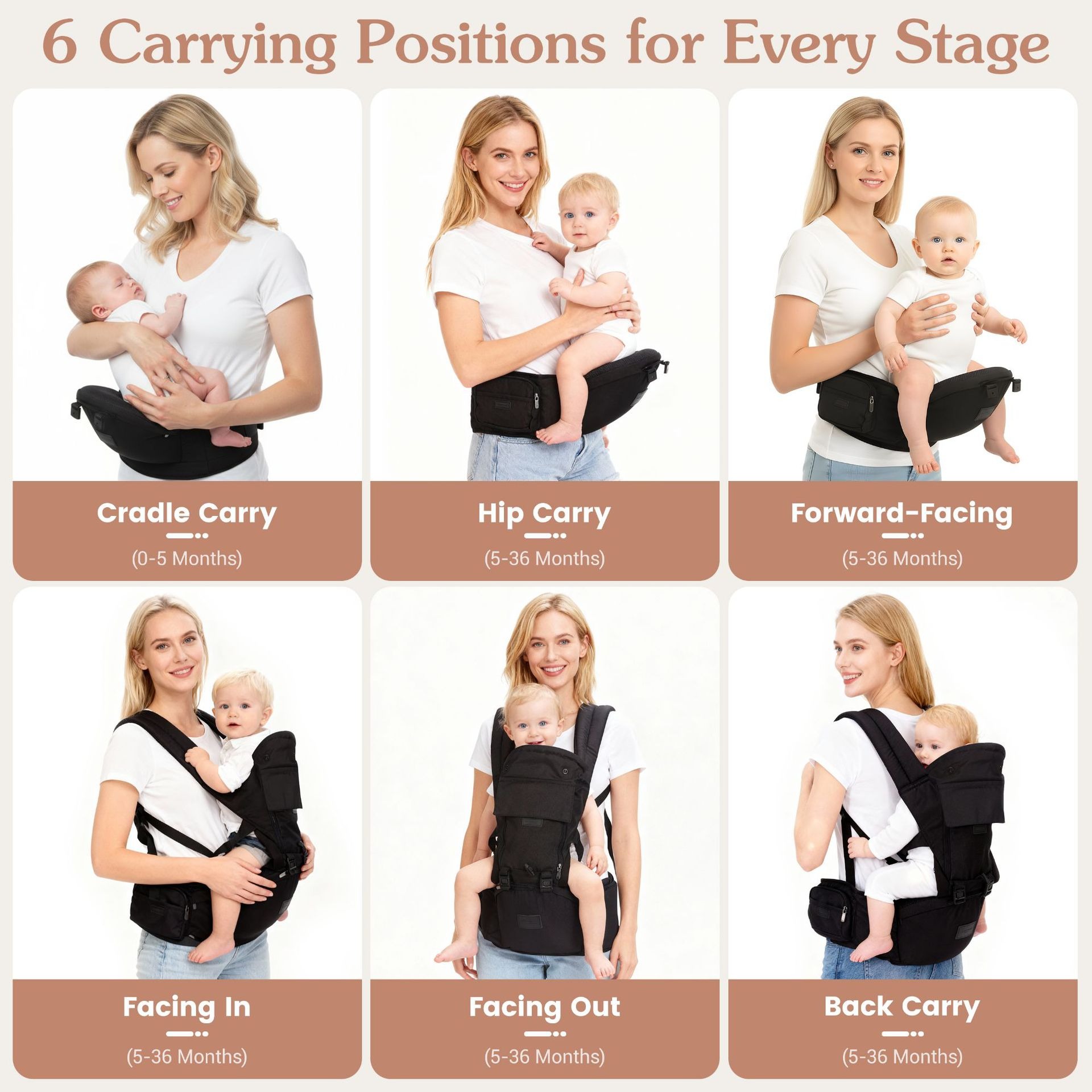 Kalça Destekli Bebek Taşıyıcı, - Ergonomic Baby Carrier Newborn To Toddler incelemesi ve fiyatı
