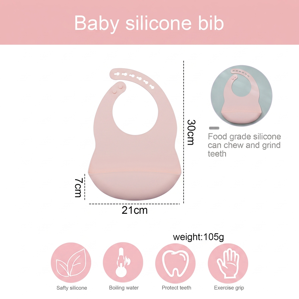Yemek Zamanı İçin Bebek Önlükl - Waterproof Baby Bibs Silicone incelemesi ve fiyatı