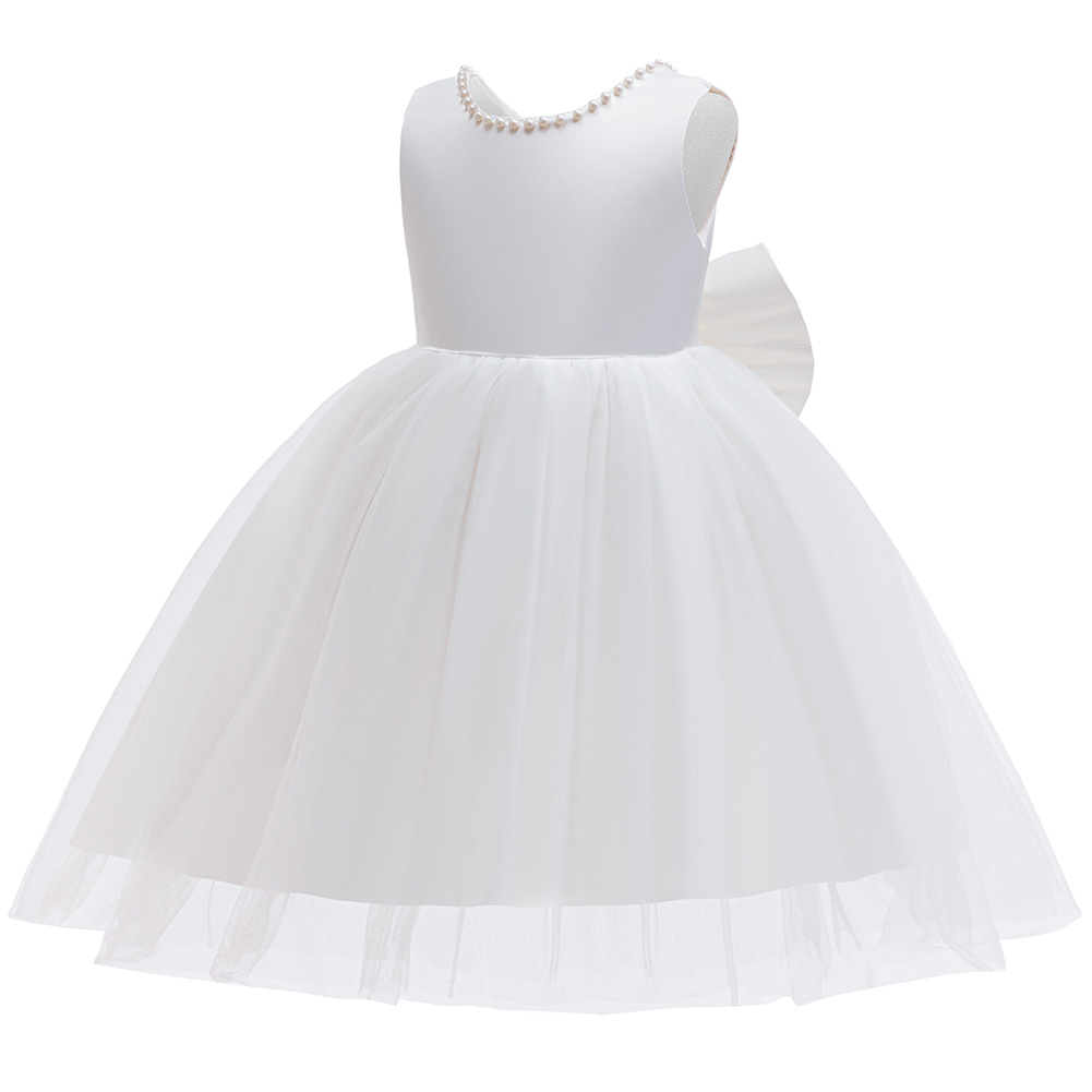 Kızlar Zarif Beyaz Cemaat Part - Toddler Girl Tulle Party Dress incelemesi ve fiyatı