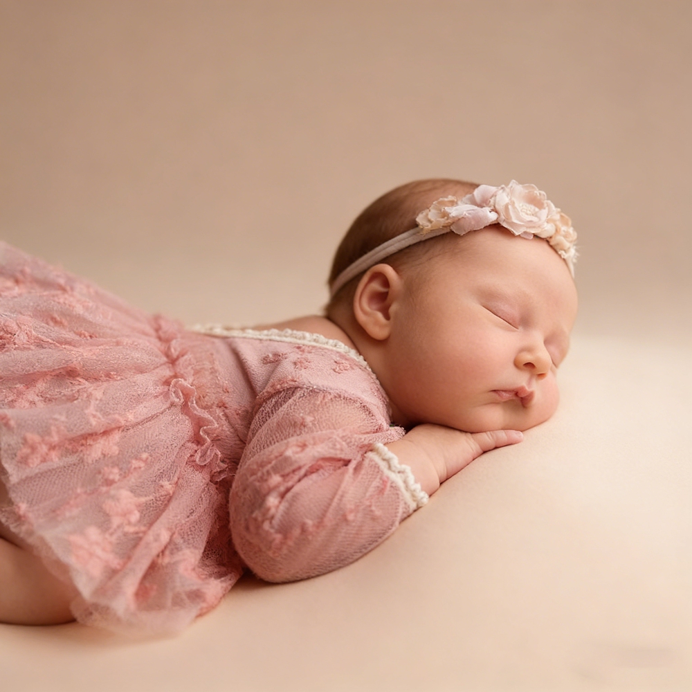 Bebek Kız Tutu Elbise Pembe Da - Newborn Baby Girl Romper Floral incelemesi ve fiyatı