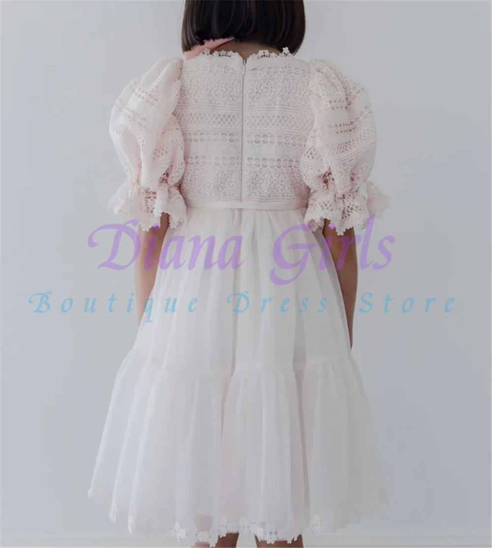 Kaliteli Zarif Çiçek Kız Elbis - Toddler Girl Tulle Party Dress incelemesi ve fiyatı