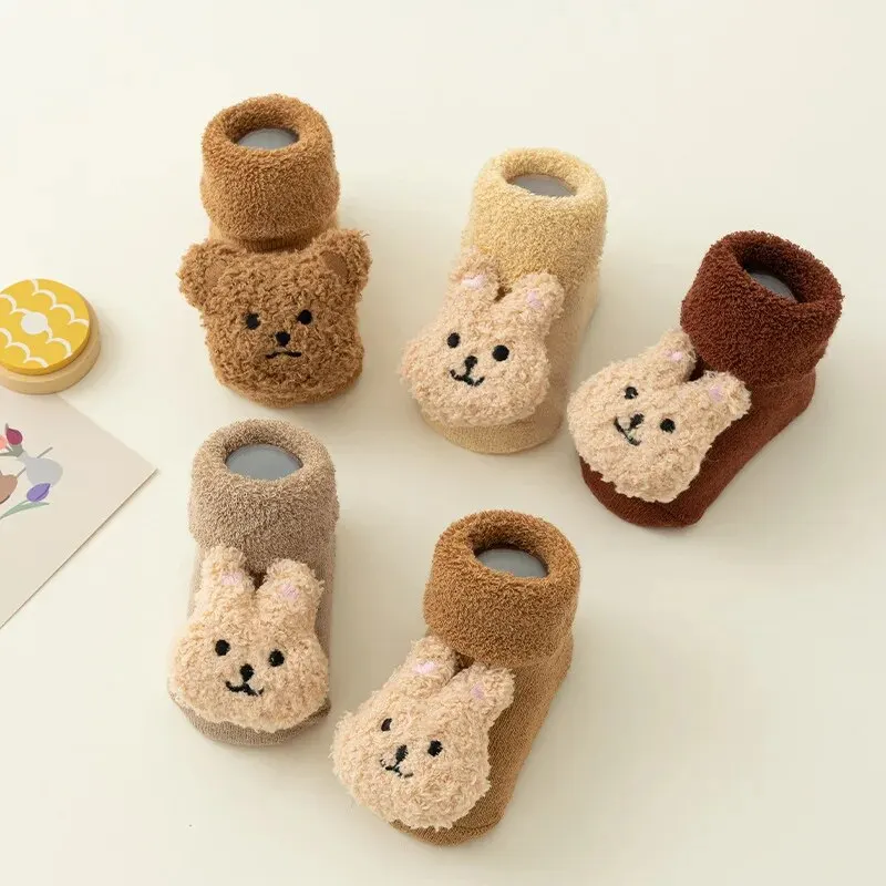 Sonbahar ve kış moda basit ve  - Unisex Baby Socks Non Slip incelemesi ve fiyatı