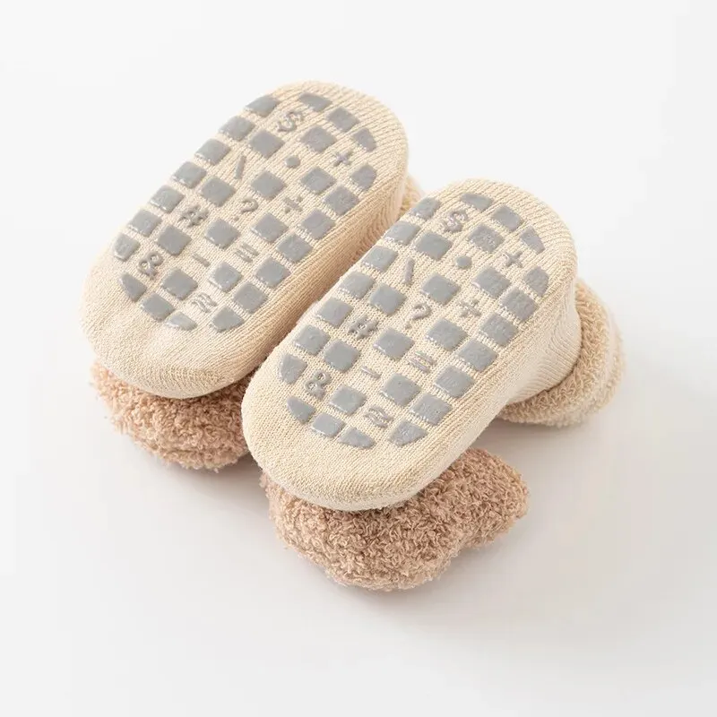 Sonbahar ve kış moda basit ve  - Unisex Baby Socks Non Slip incelemesi ve fiyatı