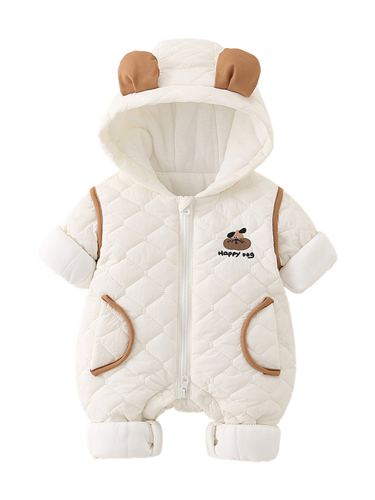 Sıcak Pamuklu Bebek Kıyafeti K - Cotton Baby Onesies Zipper incelemesi ve fiyatı