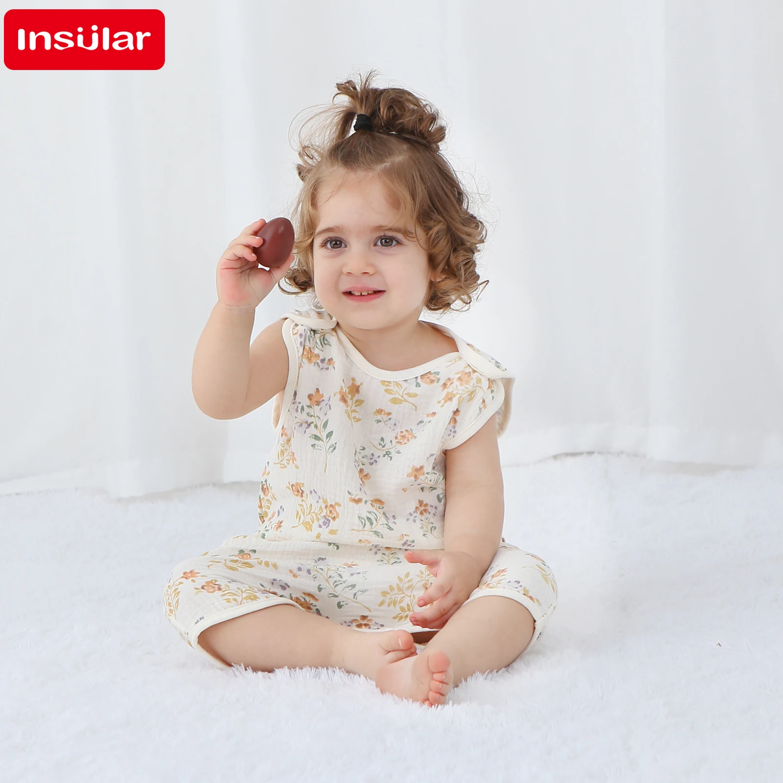 INSULAR Yenidoğan Bebek Kız Bo - Newborn Baby Girl Romper Floral incelemesi ve fiyatı