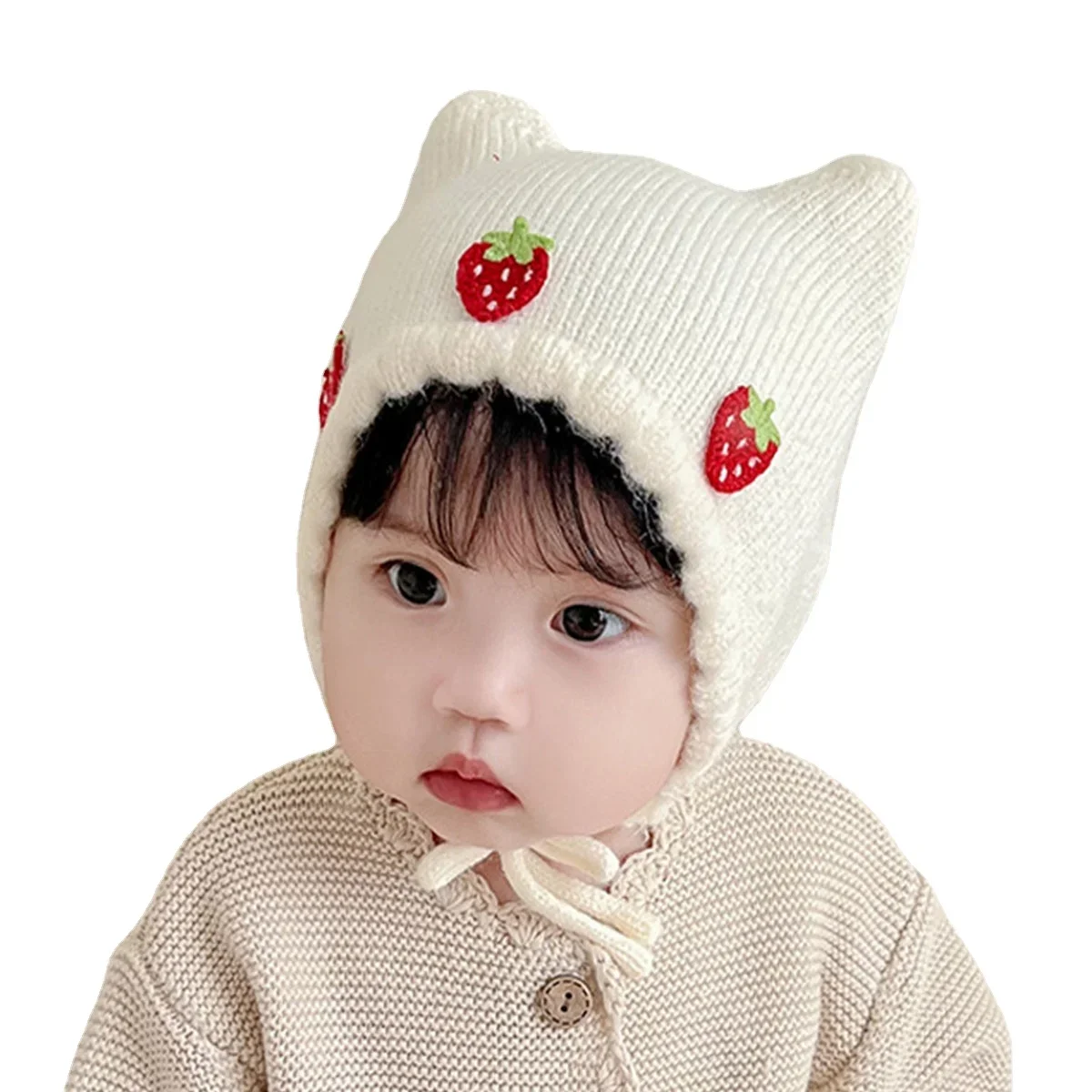 Yeni Sonbahar Kış Bebek Kız Şa - Infant Beanie Hat With Ears incelemesi ve fiyatı