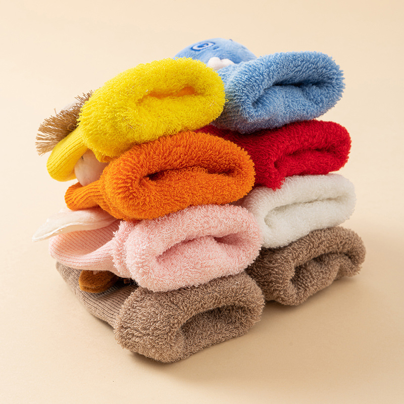 1/3/5 Çift Kalın Döngülü Havlu - Unisex Baby Socks Non Slip incelemesi ve fiyatı