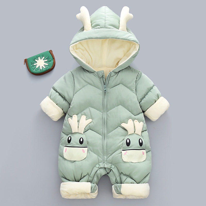 1-3Y Bebek Kalın Kadife Tulum  - Cotton Baby Onesies Zipper incelemesi ve fiyatı
