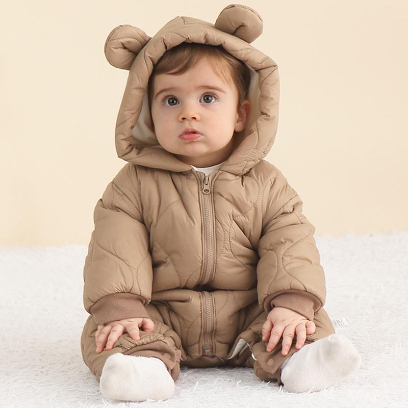 Yenidoğan Bebek Romper Kış Kal - Cotton Baby Onesies Zipper incelemesi ve fiyatı