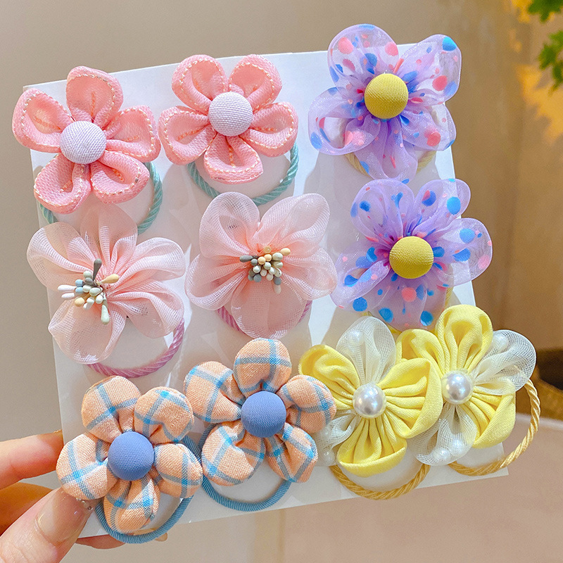 10 adet çocuk örgü çiçek saç t - Baby Gear incelemesi ve fiyatı