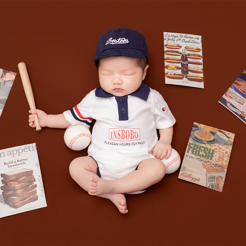 Spor Beyzbol Temalı Yenidoğan  - Infant Photography Props Outfit incelemesi ve fiyatı