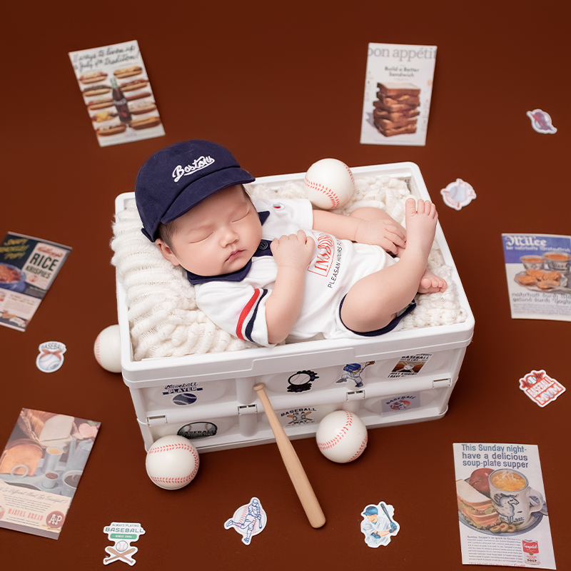 Spor Beyzbol Temalı Yenidoğan  - Infant Photography Props Outfit incelemesi ve fiyatı