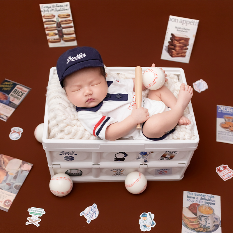 Spor Beyzbol Temalı Yenidoğan  - Infant Photography Props Outfit incelemesi ve fiyatı